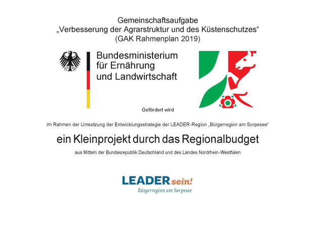 Logo / Wappen Leader Förderung Kleinprojekte Regionalbudget